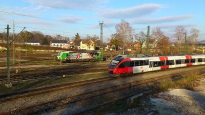 SETG Vectron Stille Nacht ÖBB S-Bahn nach Bad Reichenhall Bombardier Talent