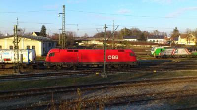 Elektrolokomotive ÖBB Taurus SETG Vectron Stille Nacht