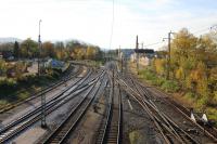 Bahnstrecke Salzburg München bei Freilassing