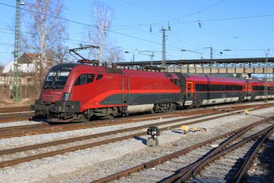 ÖBB Railjet in Freilassing