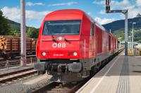 ÖBB 2016 056 am Bahnhof Wolfsberg