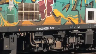 Lok-Identifikation mit der UIC-Nummer 90 80 2019 323-5 D-ELP Euro 9000