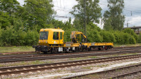 Gleisarbeitsfahrzeug GAF DB 741 203 in Freilassing