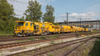 SWIETELSKY Plasser & Theurer BDS 2000 Bauzug Gleisbau