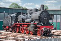 Dampflokomotive ÖGEG 38 1301 in Ampflwang