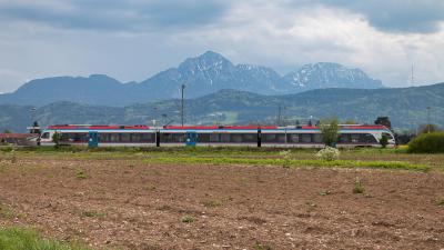 Bayerische Regiobahn Haltestelle Freilassing Hofham