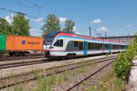 BLB Berchtesgadener Land Bahn am Bahnhof Freilassing