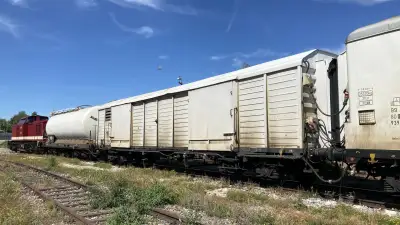 Deutsche Bahn Vegetationskontrolle Unkrautvernichtungszug Blümchentod