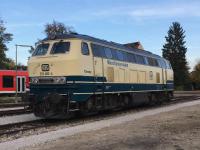 Westfrankenbahn BR 218 Conny in Freilassing