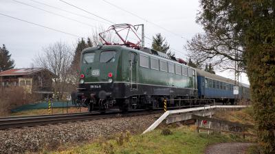 Sonderzug aus Nördlingen in Freilassing Elektrolok BayernBahn BB 139 314-9
