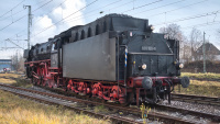 Sonderzug Dampflokomotive BEM 001 180-9 Freilassing Tender