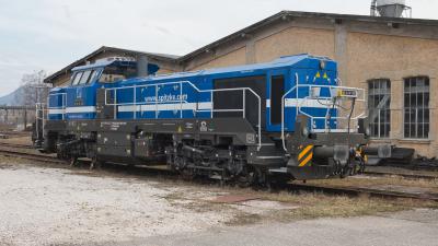 Dieselelektrische Lokomotive SLG DE 18-SP-301 Freilassing