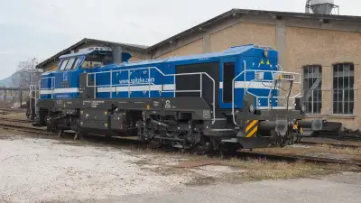 Dieselelektrische Lokomotive SLG DE 18-SP-301 Freilassing