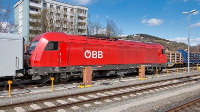 Diesellokomotive ÖBB 2016 046 Bahnhof Wolfsberg