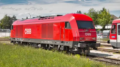 ÖBB 2016 077 dieselelektrische Lokomotive Freilassing