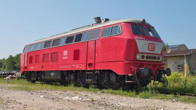 Diesellokomotive RP 218 376-2 in Freilassing