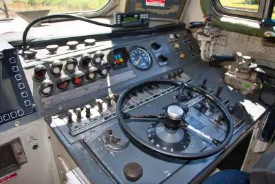 Diesellokomotive DB 218 430 Führerstand Lokwelt Freilassing