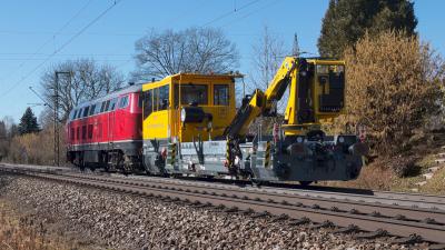 DB 169 001 Diesellokomotive DB 219 001 ROBEL Rottenkraftwagen