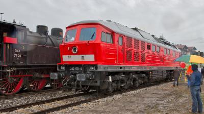 Diesellokomotive DB 232 571-0 DR V 300 Ludmilla Lokwelt Freilassing