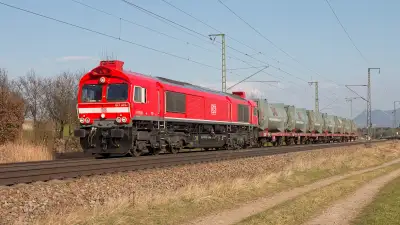 Diesellokomotive Class 77 DB 077 015-1 ZAS Niederstrass
