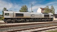 Diesellokomotive Euro Cargo Rail DB 247 047-4 in Freilassing