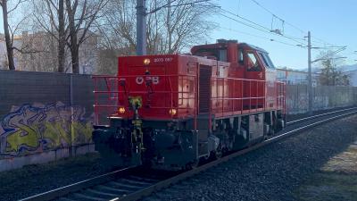 Diesellokomotive Rangierlokomotive ÖBB 2070 057 Salzburg