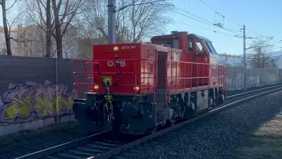 Diesellokomotive Rangierlokomotive ÖBB 2070 057 Salzburg