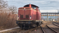 Diesellokomotive Bayernbahn GmbH V 100 1365 Bahnhof Freilassing