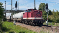 Diesellokomotive V 100 Ost BR 110 Niederstrass
