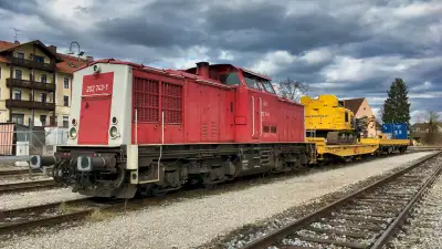 V 100 Ost Diesellok RIS 202 743-1 Freilassing