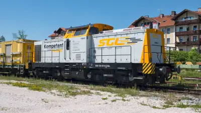 Diesellokomotive V 100 Ost SGL V150.01 Freilassing