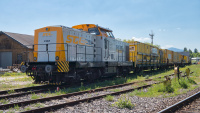 V 100 Ost SGL V150.01 Diesellokomotive Freilassing