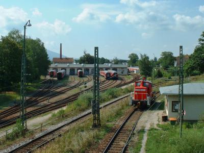 Diesellokomotive DB 362 904-5 Rangierhügel Freilassing V 60