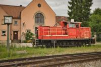 Diesellokomotive DB 362 598-5 Betriebswerk Freilassing