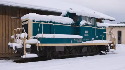 Rangierlokomotive Diesellokomotive DB V 60 DB 363 135-5 Freilassing