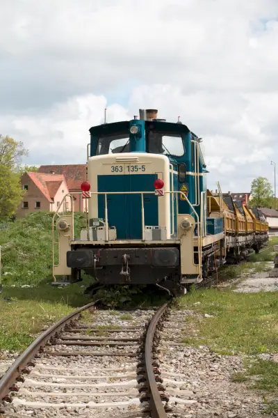 Diesellokomotive DB V 60 363 135-5 Freilassing ehemaliges Betriebswerk