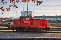 Diesellokomotive Rangierlok Railion 363 218-9 Bahnhof Freilassing