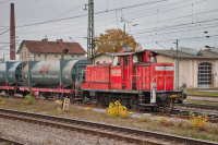 Diesellokomotive DB V 60 Rangierlok Bahnhof Freilassing 363 218-9