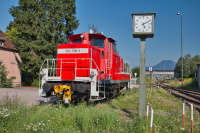 Diesellokomotive DB 363 706-3 Rangierlok Freilassing V 60