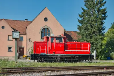 Diesellok DB 363 706-3 Rangierlok Freilassing DB V 60