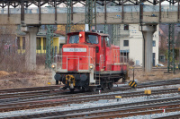 Diesellokomotive Rangierlok DB 362 598-5 Bahnhof Freilassing