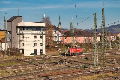 RAILION 363 218-9 Diesellok Rangierlok DB V 60 Bahnhof Freilassing