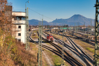 RAILION 363 218-9 DB V 60 Bahnhof Freilassing Diesellok