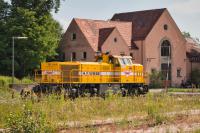 Diesellokomotive HF WIEBE Vossloh G1700B in Freilassing