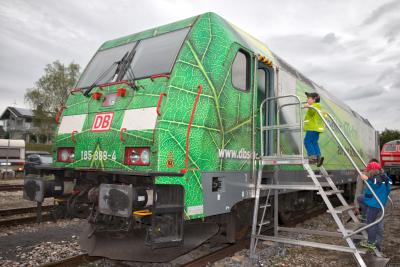 Elektrolokomotive DB 185 389-4 10 Jahre Lokwelt Freilassing
