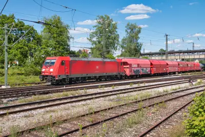 Elektrolokomotive Bombardier Alstom TRAXX DB Baureihe BR 185 253-2
