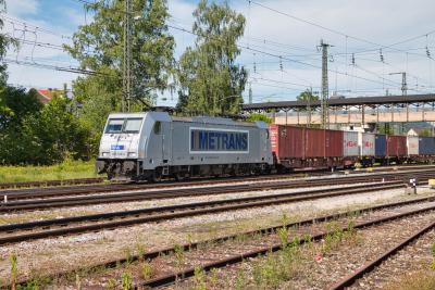 Elektrolokomotive Bombardier Alstom TRAXX METRANS 386 038-4