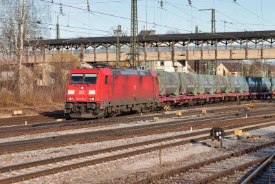 Elektrolokomotive Bombardier Alstom TRAXX DB Baureihe BR 185 253-2