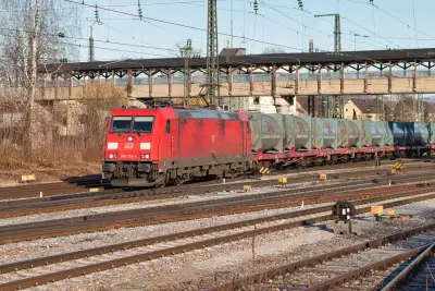 Elektrolokomotive Bombardier Alstom TRAXX DB Baureihe BR 185 253-2