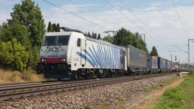 Elektrolokomotive Bombardier TRAXX Lokomotion 186 440 in Freilassing